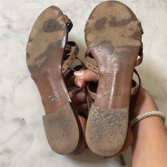 J Crew Leather Gladiator Sandals - Picture 10 of 13